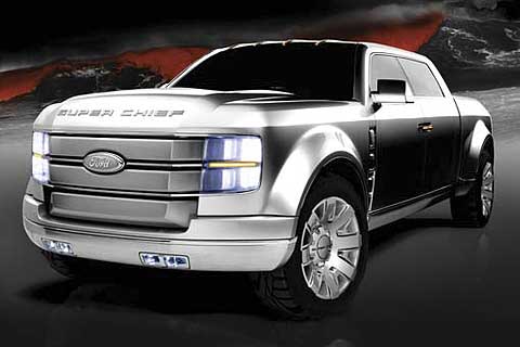 Ford Super Chief F250 TriFlex Fuel Pickup Truck Ford Super Chief F250 TriFlex Fuel Pickup Truck