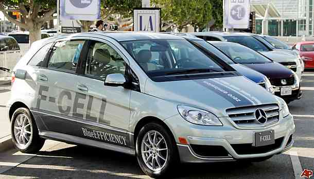 Mercedes benz f cell hydrogen car #6