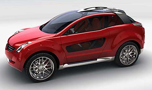 Mitsubishi Nessie Hydrogen SUV Mitsubishi Nessie Hydrogen SUV