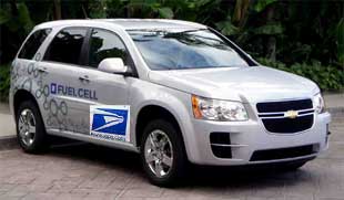 Chevy Equinox FCV Post Office