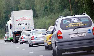 Russian CNG Caravan