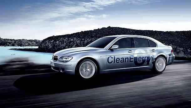 Bmw liquid hydrogen car