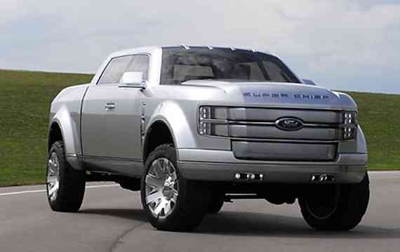 Ford super chief hydrogen truck #8