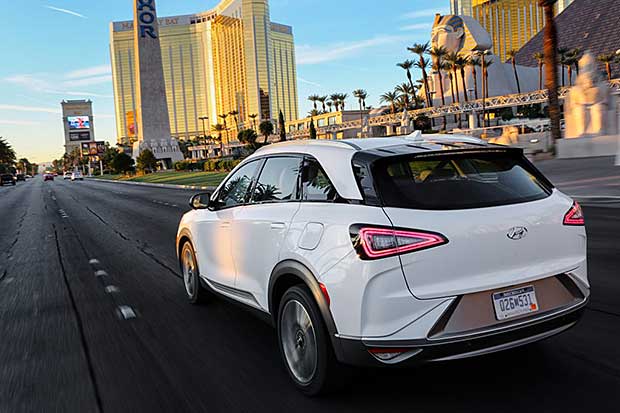 Hyundai Nexo back view