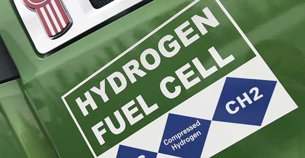 Kenworth FCEV Truck Close Up