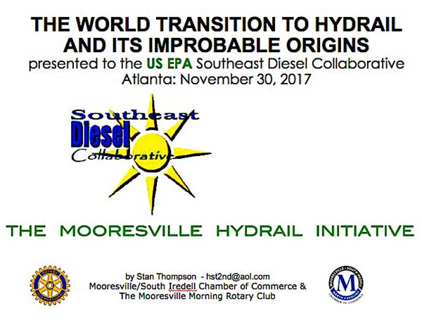 Mooresville Hydrail Initiative
