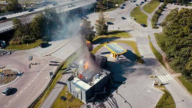 Hydrogen Fueling Station Explosion in Norway