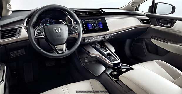 Honda Clarity Fuel Cell Interior