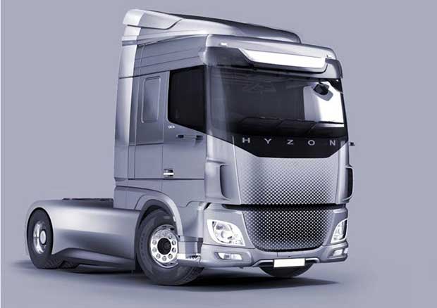 Hyzon Fuel Cell Truck