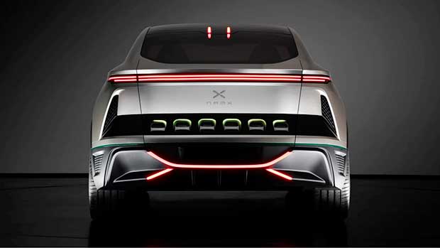 Pininfarina NAMX Back View