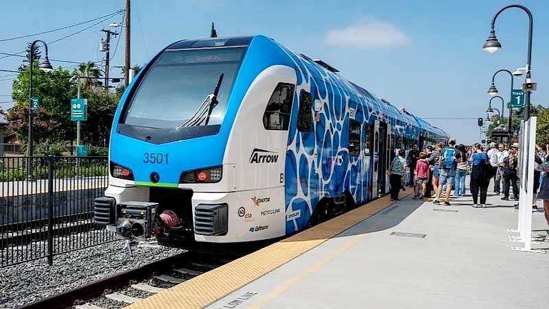Zemu hydrogen fuel cell train